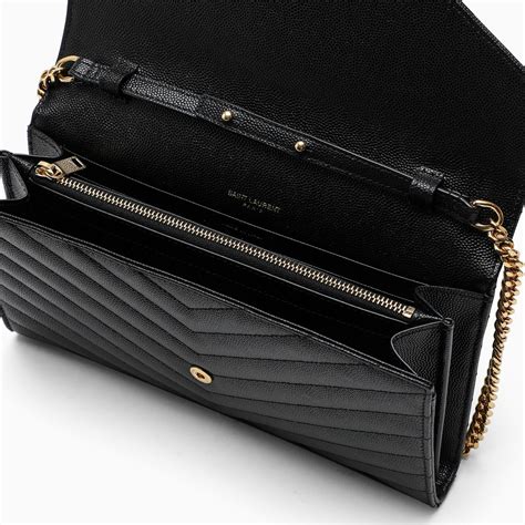 ysl black monogram|ysl monogram wallet.